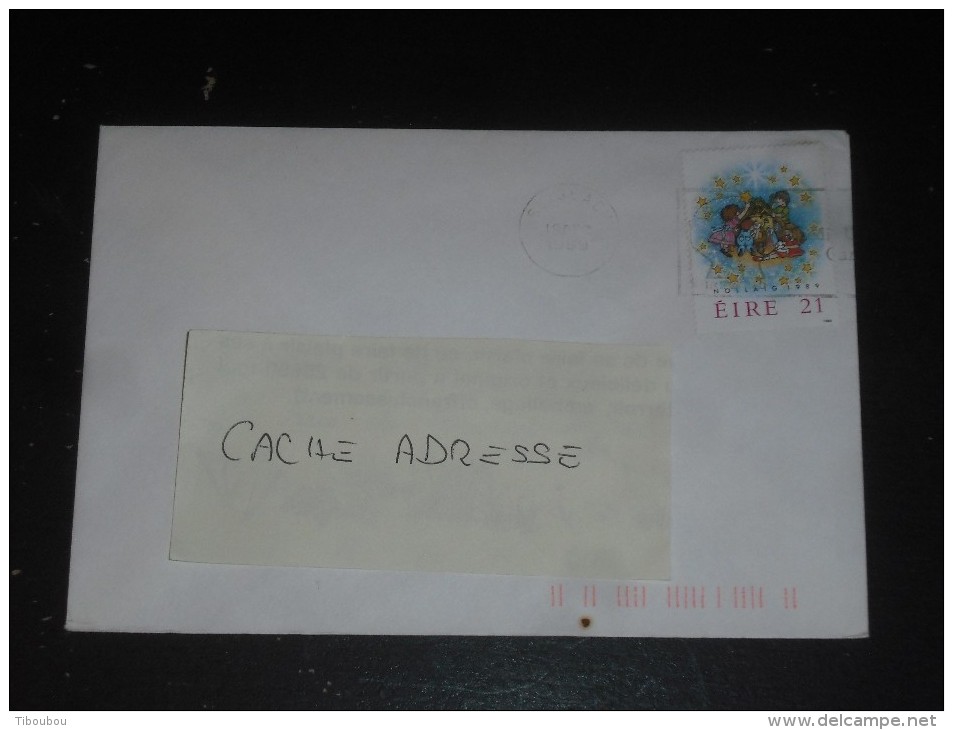 LETTRE IRLANDE IRELAND EIRE AVEC YT 700 - NOEL CHRISTMAS - - Lettres & Documents