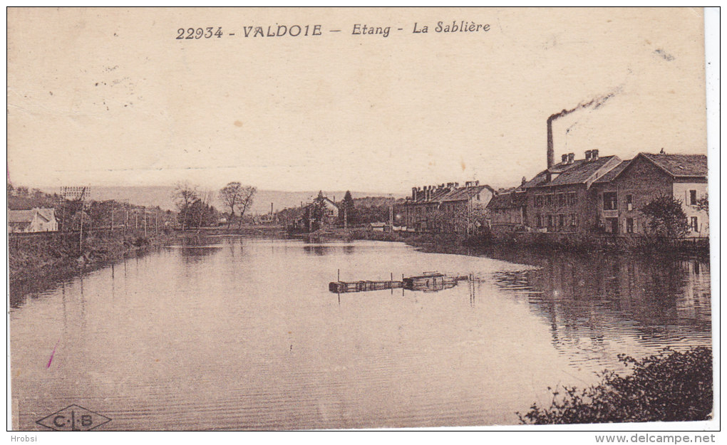 VALDOIE, La Sablière, L'Etang, Timbre Enlevé - Valdoie