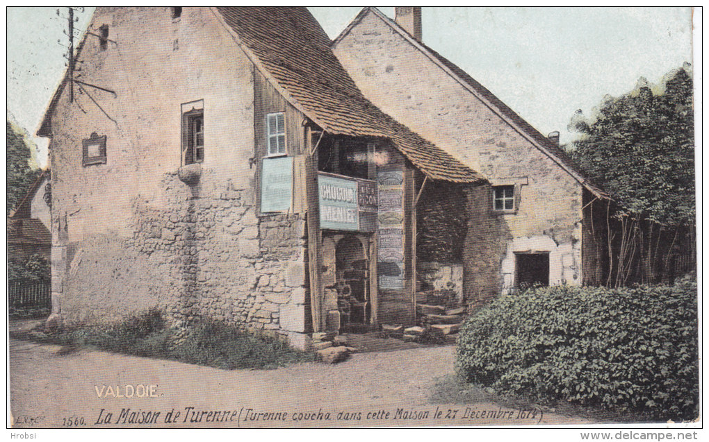 VALDOIE, La Maison De Turenne, Carte Couleur Circulée - Valdoie