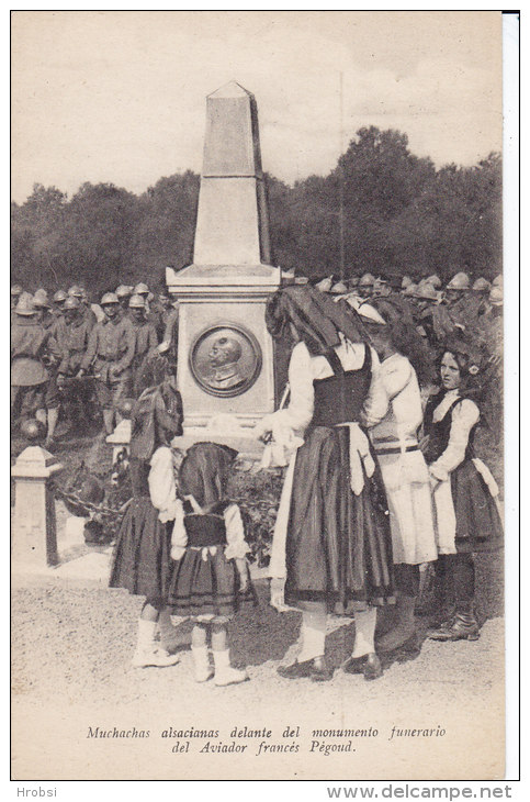 PETITE CROIX, Aviation Pegoud, Monument, Alsacienne, Non Circulée - Autres & Non Classés