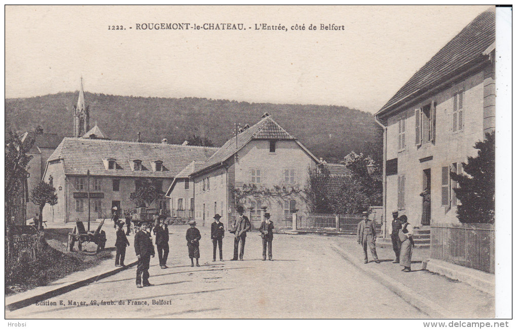 ROUGEMONT, L'Entrée, Côté De Belfort, Non Circulée - Rougemont-le-Château