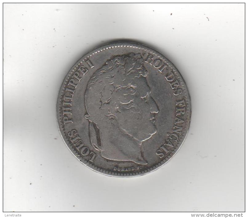 - 5 Francs, Louis Philippe, 1835 W - Autres & Non Classés