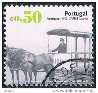 Portugal - Americano, Voiture Tirée Par Deux Chevaux 3128 (année 2007) Oblit. - Oblitérés