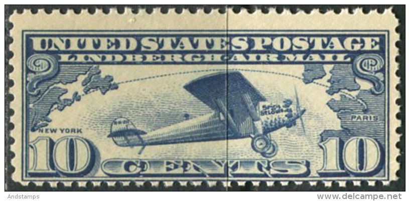 USA 1927. Michel #306-A MNH/Luxe. Airplanes (Ts21) - 1b. 1918-1940 Unused