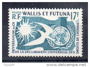 Wallis Et Futuna   N°160  Neuf Sans Charniere - Nuevos