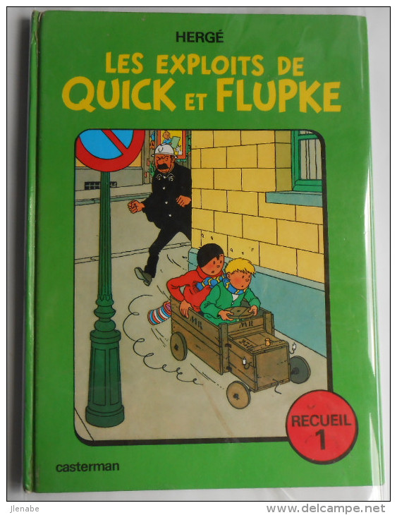 QUICK ET PFLUKE Par HERGE : Les Exploits Tome 3 édition 1975 - Quick Et Flupke