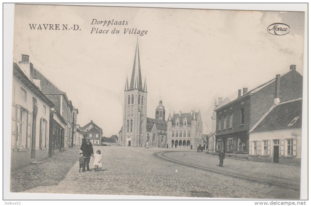 Wavre N.-D.     Place Du Village - Waver