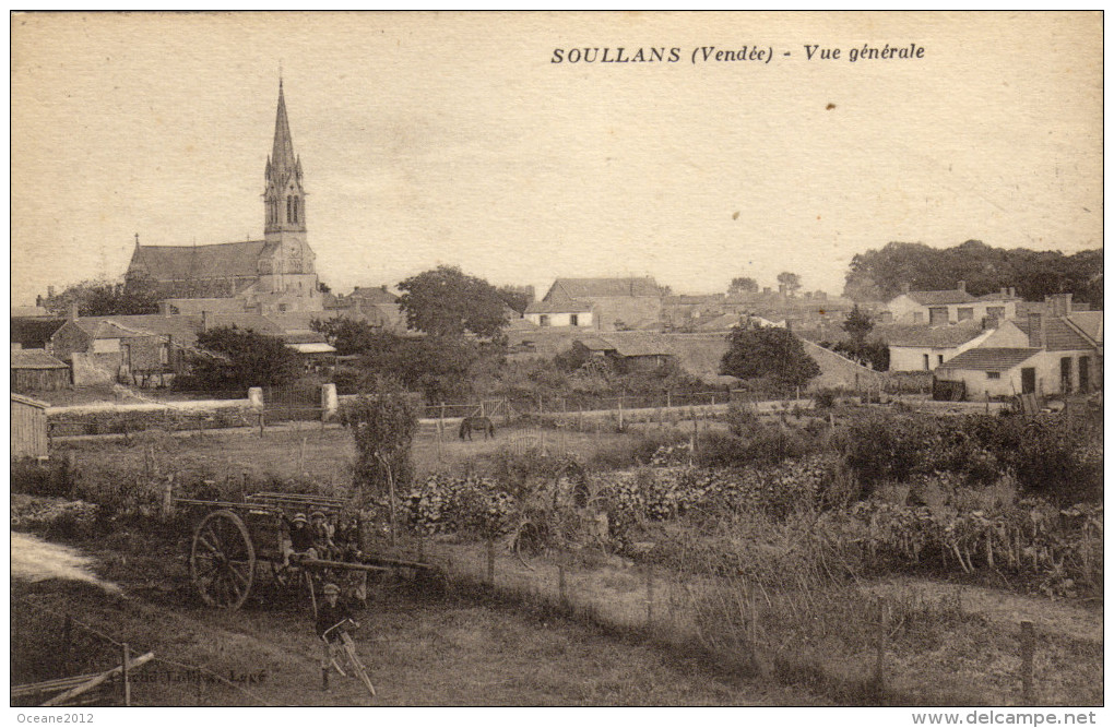 85 Soullans. Vue Generale - Soullans