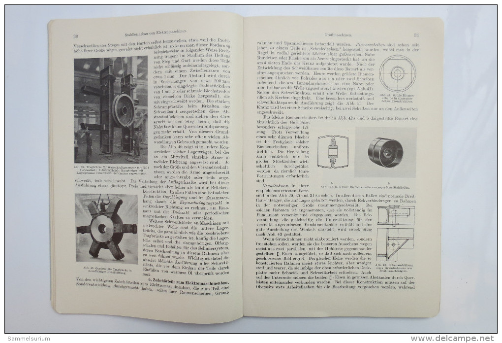 Dipl.-Ing. K. Bobek/Obering.W. Metzger/Dr.-Ing. Fr. Schmidt "Stahlleichtbau Von Maschinen", Von 1939 - Technical