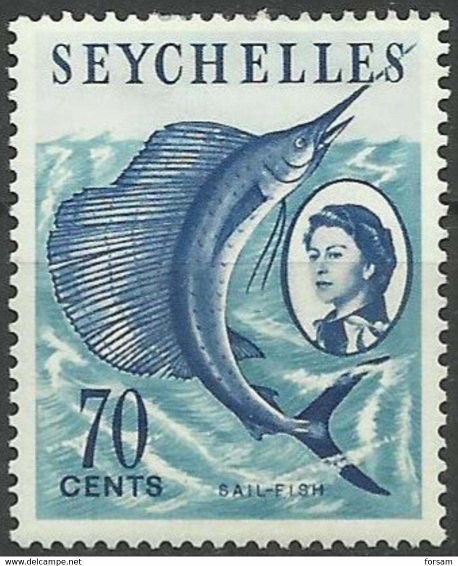 SEYCHELLES..1962..Michel # 204...MLH. - Seychelles (...-1976)