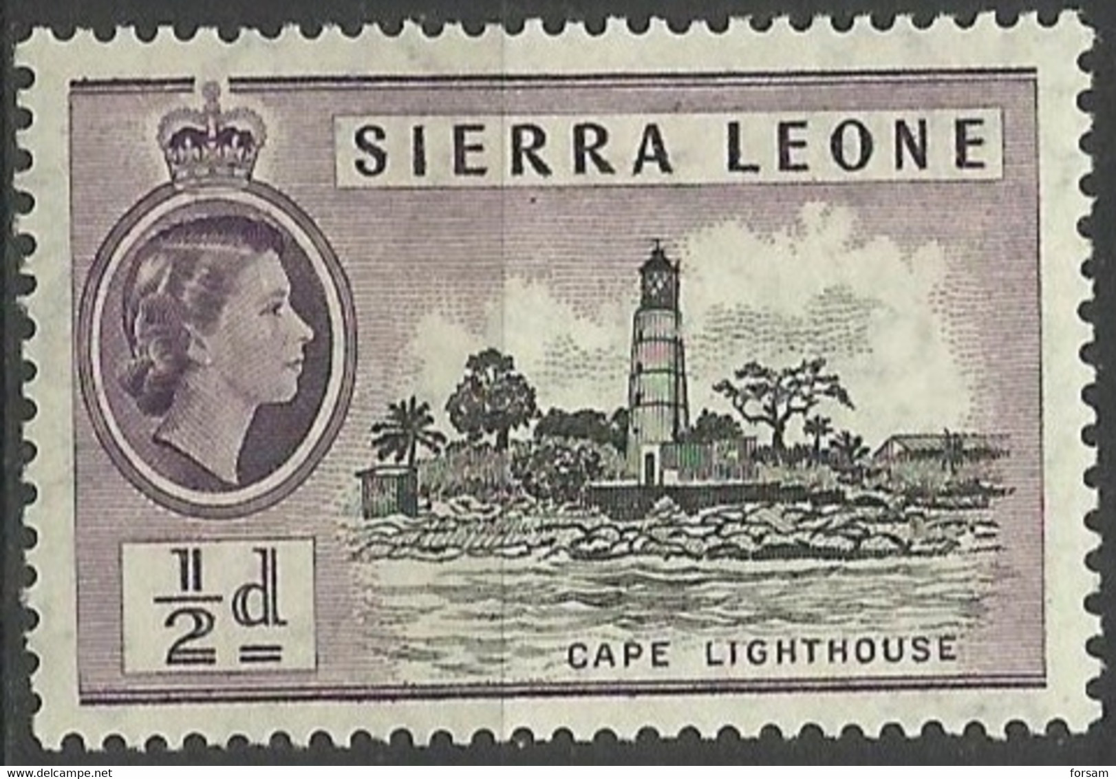 SIERRA LEONE..1956..Michel # 176...MLH. - Sierra Leone (...-1960)