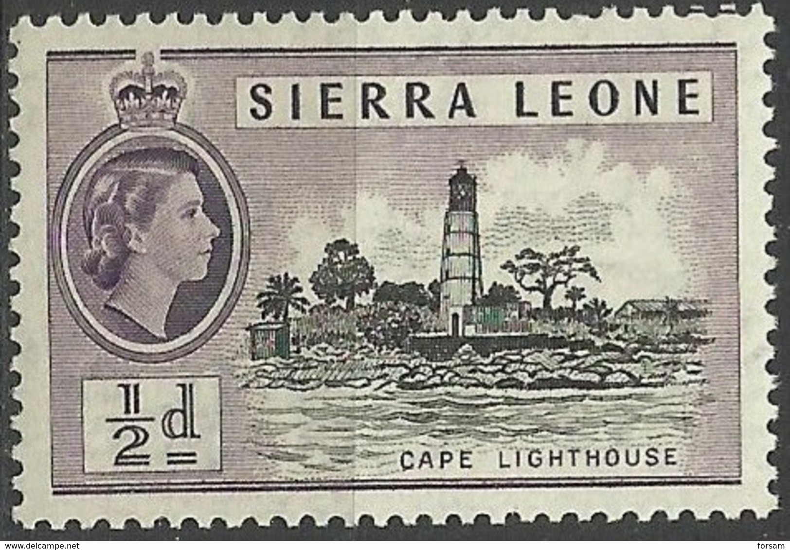 SIERRA LEONE..1956..Michel # 176...MLH. - Sierra Leone (...-1960)