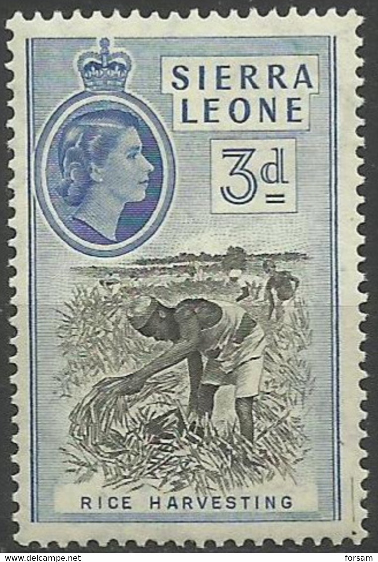 SIERRA LEONE..1956..Michel # 180...MLH. - Sierra Leone (...-1960)