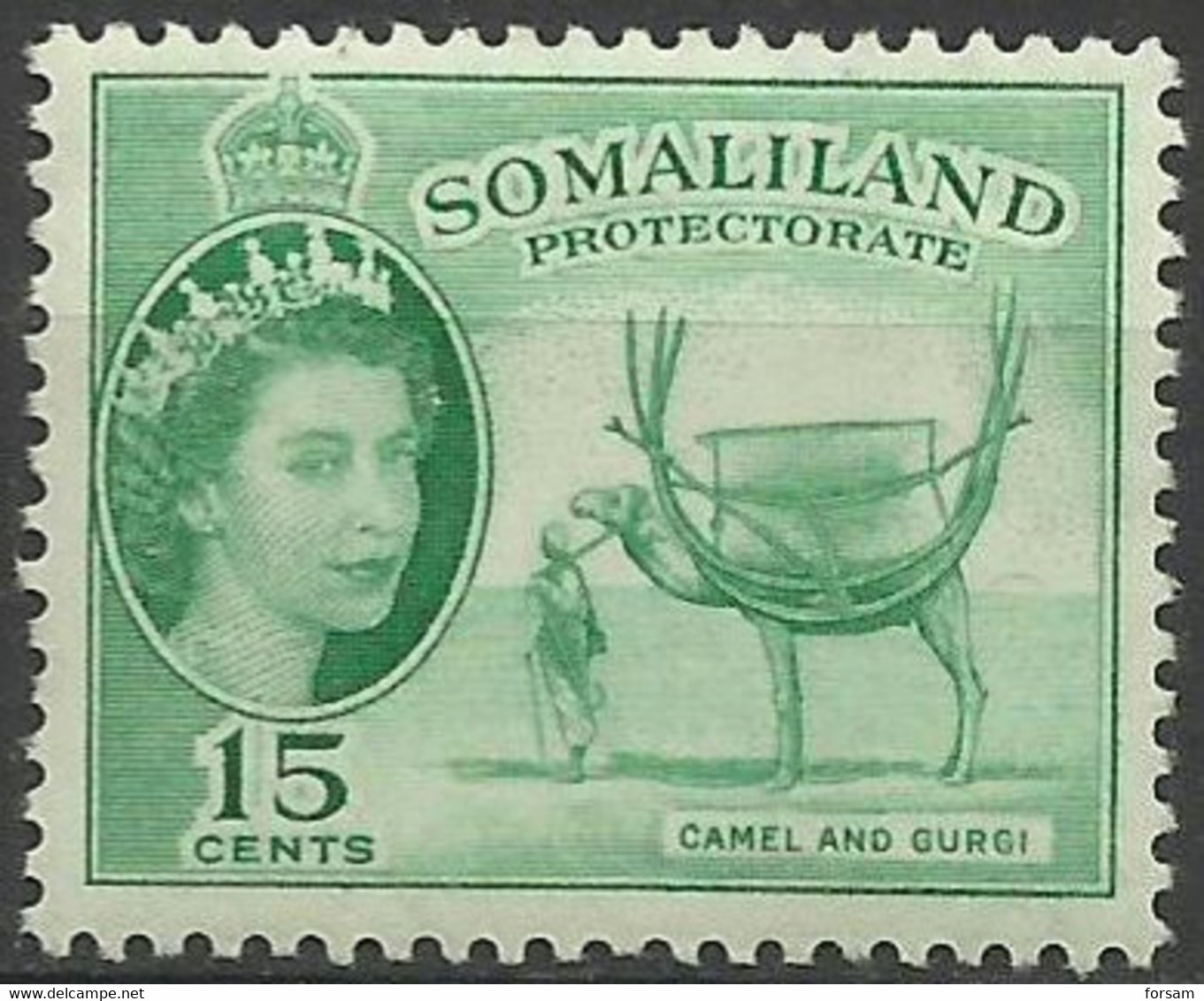 SOMALILAND..1953..Michel # 123...MLH. - Somaliland (Protectorate ...-1959)