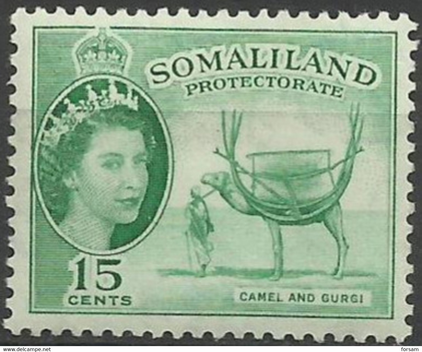 SOMALILAND..1953..Michel # 123...MLH. - Somaliland (Protectorate ...-1959)