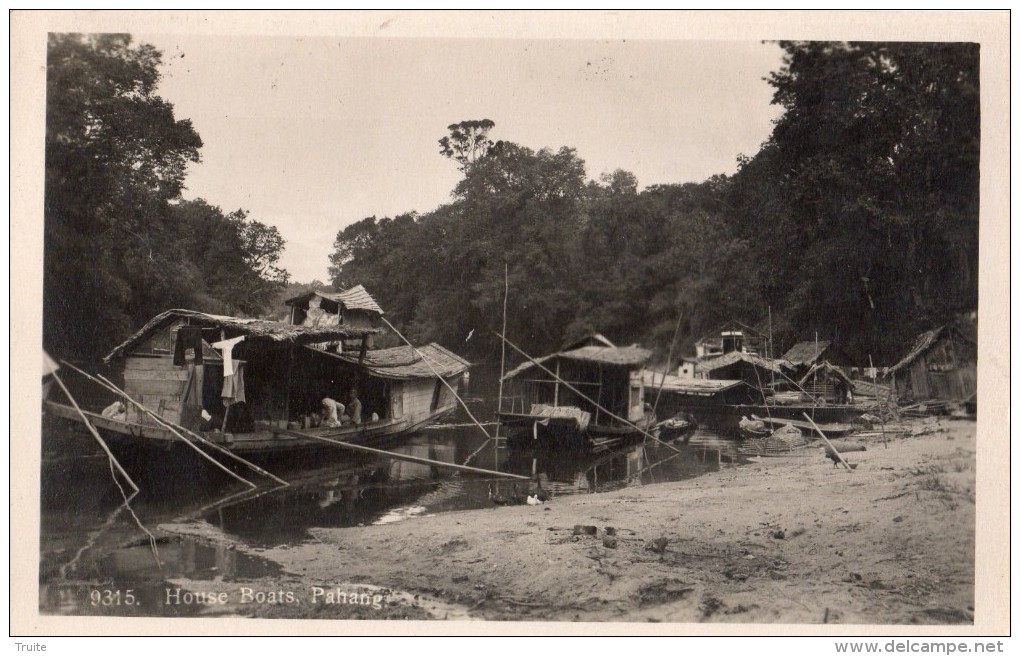 MALAISIE (MALAYSIA) CARTE PHOTO HOTTSE ROATS PAHANG - Malaysia