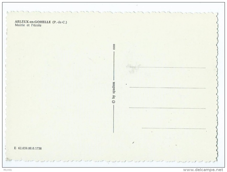 CPM - Arleux En Gohelle - Mairie Et Ecole - Autres & Non Classés