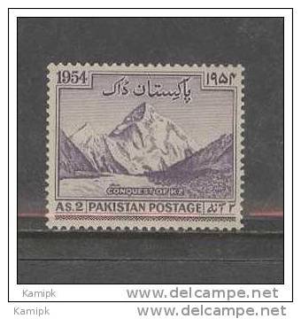 PAKISTAN MNH(**) STAMPS (CONQUEST OF K-2 COMMEMORATIVE -1954) - Pakistan