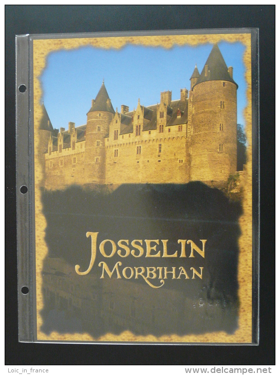 Feuillet CEF Chateau De Josselin Castle Morbihan 2008 - 2000-2009