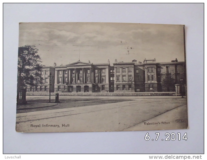 Hull. - Royal Infirmary. (12 - 9 - 1910) - Hull