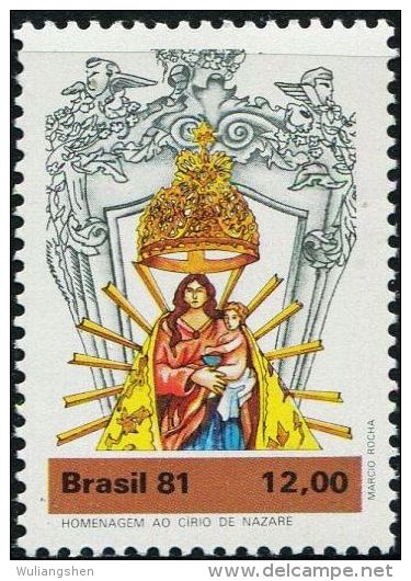 BX0441 Brazil 1981 Nursultan Les Statues 1v MNH - Unused Stamps