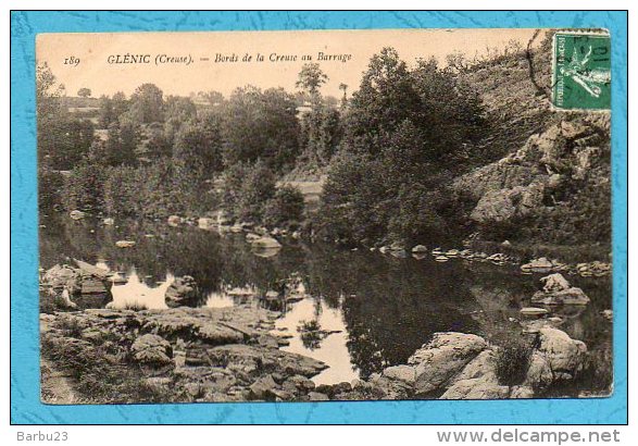 GLENIC (Creuse) Bords De La Creuse Au Barrage (scan Recto/verso) - Altri & Non Classificati