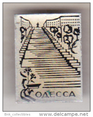 USSR Ukraina Old Pin Badge  - Cities - Odessa - Steden