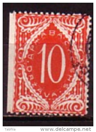 SLOVENIA / SLOVENIE - 1919 - T.Taxe - Emission De Lubliana - Tipografie - 10h Obl. - Slovenia