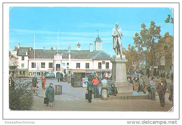 Carlisle Postcard - Town Centre - Carlisle