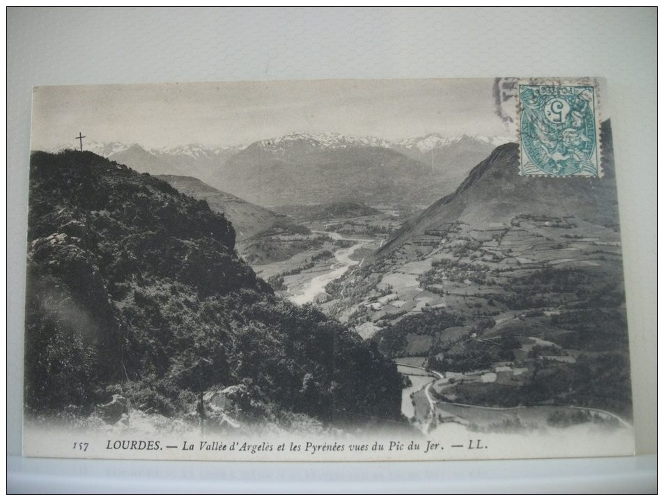 LOT H DE 70 CARTES POSTALES ANCIENNES DIFFERENTES SUR LOURDES SANS RELIGION TOUTES SCANNEES