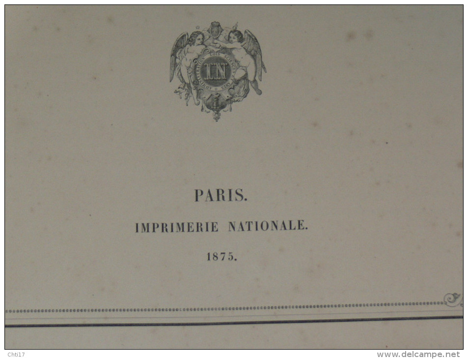 PARIS GALERIE DES MATIERES PREMIERES EN ALUMINIUM 1875 METIER ARCHITECTE DESSIN ECOLE IMPERIALE PONTS ET CHAUSSEES - Architecture