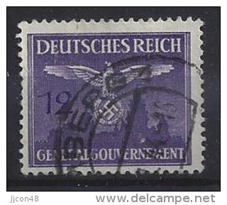 Generalgouvernement 1943  Dienstmarken  (o) Mi.28 - Occupation 1938-45