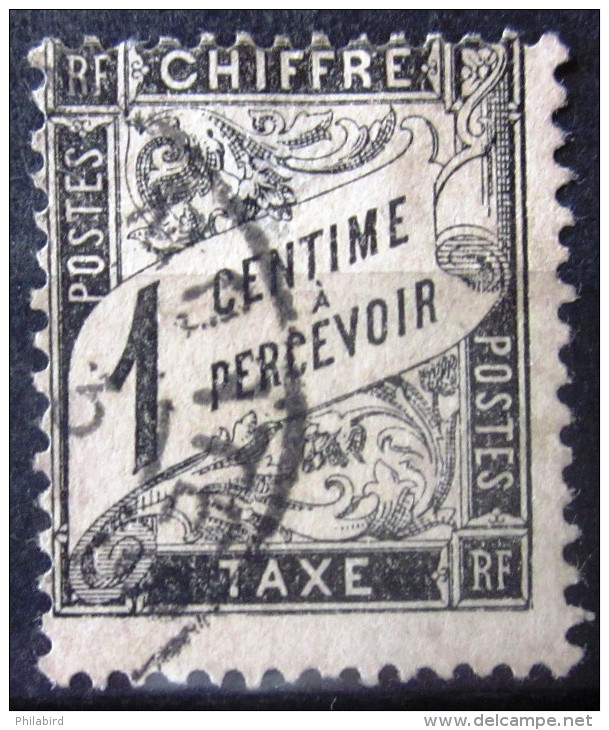 FRANCE           TAXE  10             OBLITERE - 1859-1959 Afgestempeld