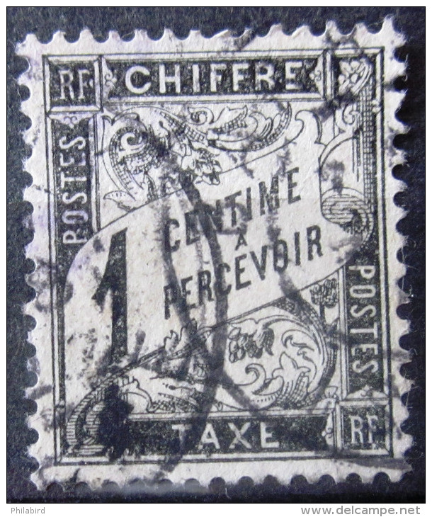 FRANCE           TAXE  10             OBLITERE - 1859-1959 Used