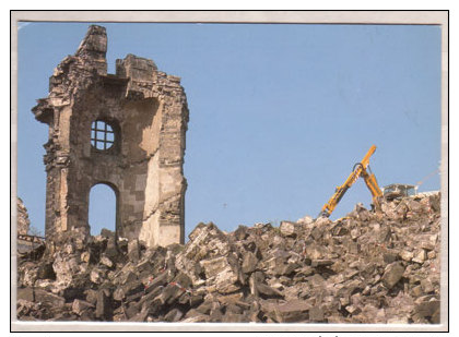 Dresden , Ruine Frauenkirche Im Wiederaufbau , 1993 - Dresden