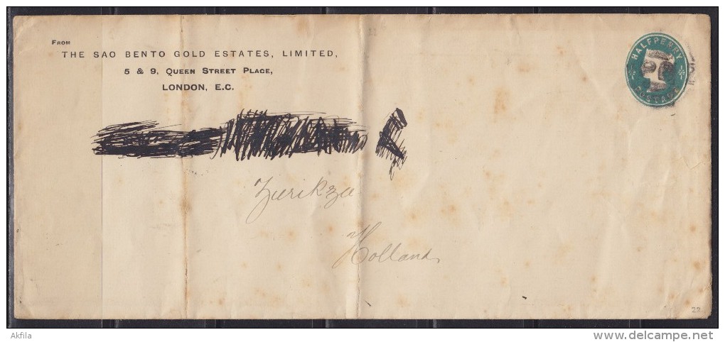 5098. Great Britain, 1901, Postal Stationery - Storia Postale