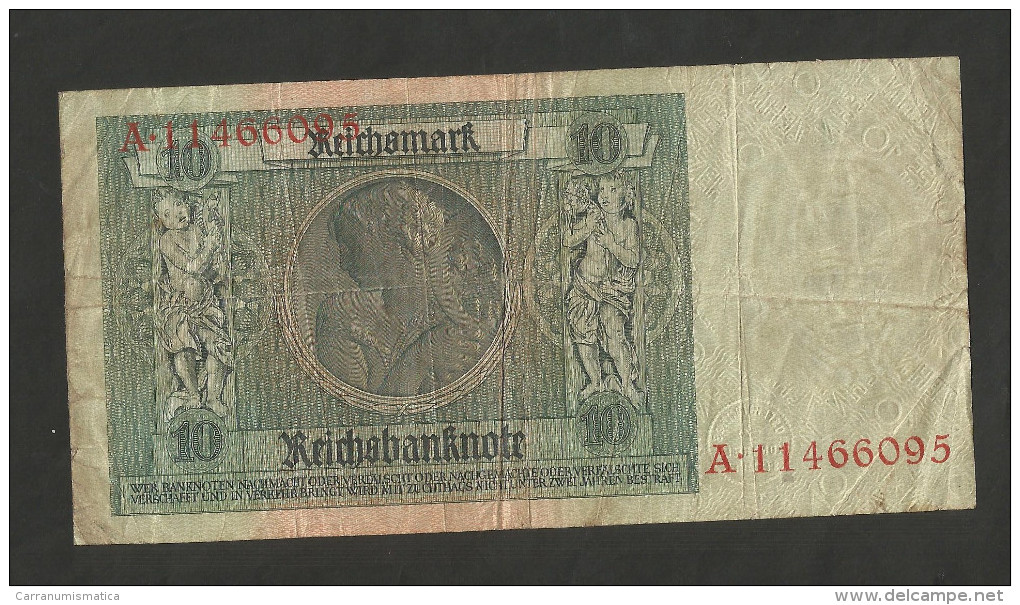 DEUTSCHLAND - Weimarer Republik - 10 Reichsmark (Berlin 1929) - 10 Mark
