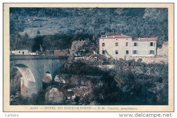 2A  Hôtel Du PONT-DE-PORTO   Versini Propriétaire - Autres & Non Classés