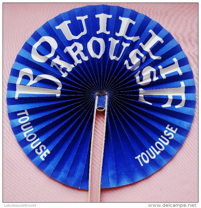 EVENTAIL PUBLICITAIRE BOUILLIE BAROUSSE - Fans