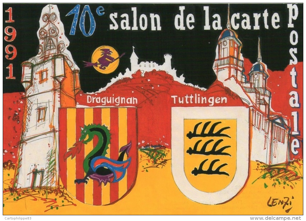 TUTTLINGEN ET DRAGUIGNAN JUMELAGE X SALON ILLUSTRATEUR MARC LENZI - Lenzi