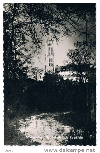 Zaltbommel  Sint Maarten Toren   Nacht - Zaltbommel