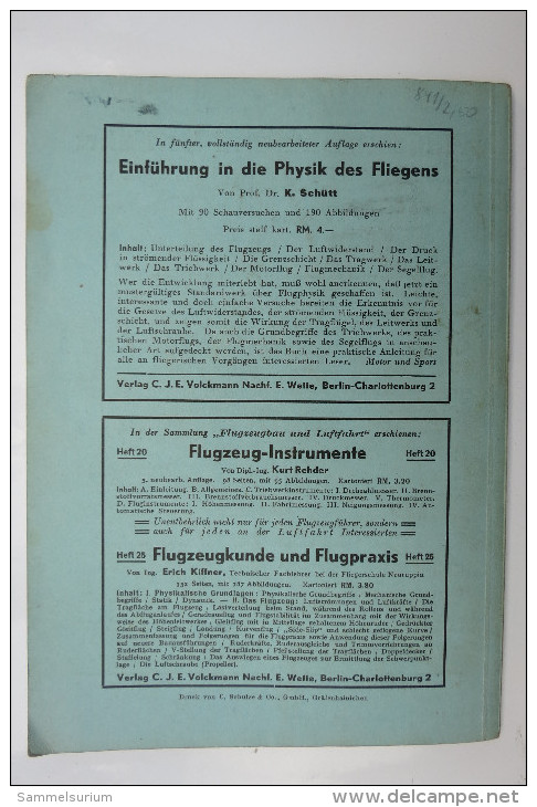 Dr.Friedrich Fehse "Neue Wege Zur Erkenntnis In Der Elektrizitätslehre", Elektr.Feld/Elektr.Strom/Magnet.Feld Von 1938 - Technical