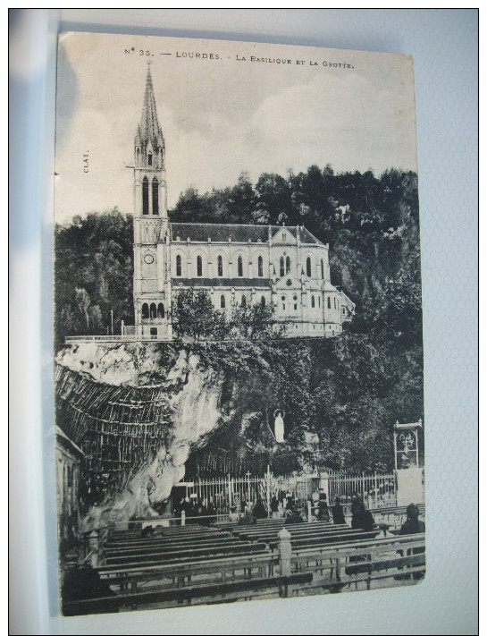 LOT B DE 100 CARTES POSTALES ANCIENNES  SUR LOURDES TOUTES SCANNEES