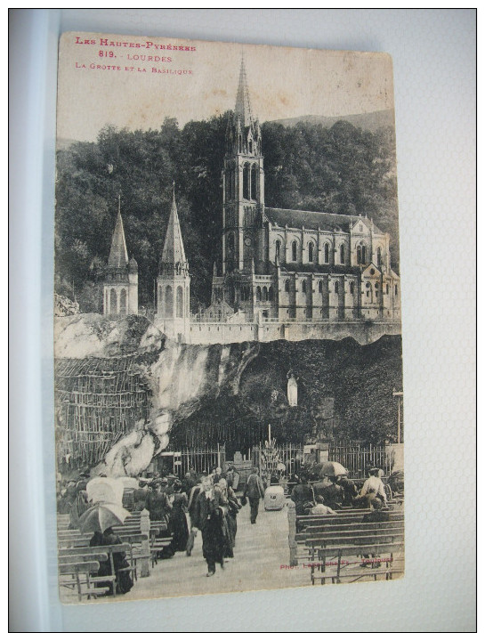 LOT B DE 100 CARTES POSTALES ANCIENNES  SUR LOURDES TOUTES SCANNEES