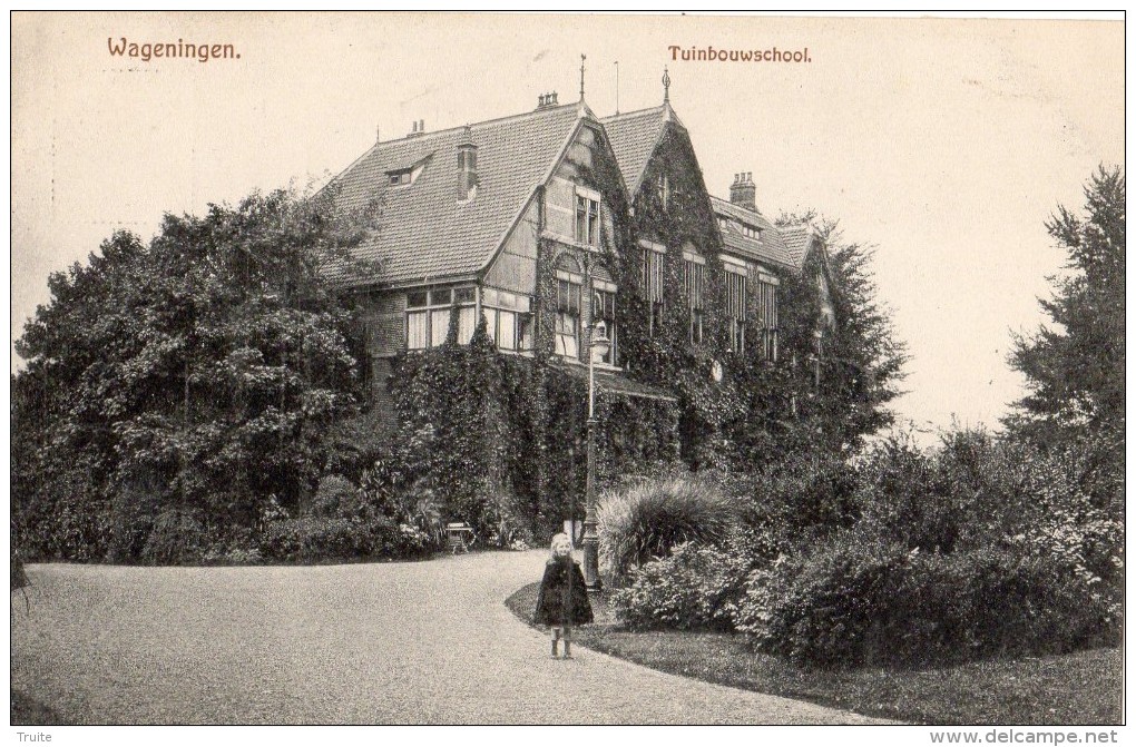 WAGENINGEN TUINBOUWSCHOOL ENFANTS - Wageningen