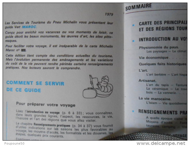 Tourisme > Guide Vert  MICHELIN    - Maroc  1979 - Michelin (guide)