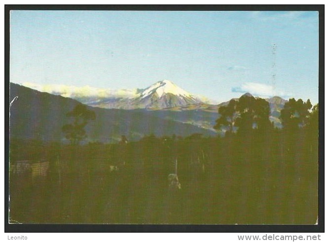ECUADOR View Of The Volcan COTOPAXI Quito 1992 - Equateur