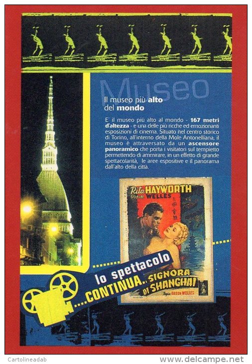 [DC0638] CARTOLINEA - MUSEO NAZIONALE DEL CINEMA - MOLE ANTONELLIANA - TORINO - Mole Antonelliana