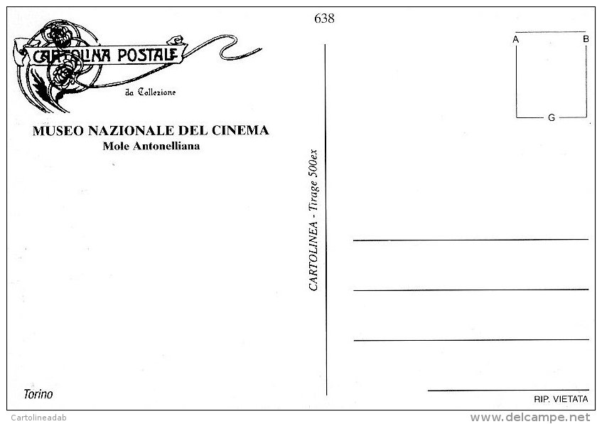[DC0638] CARTOLINEA - MUSEO NAZIONALE DEL CINEMA - MOLE ANTONELLIANA - TORINO - Mole Antonelliana