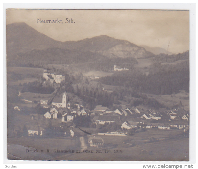 Austria - Neumarkt - The Right Side Of The Postcard Is Clipped - Neumarkt